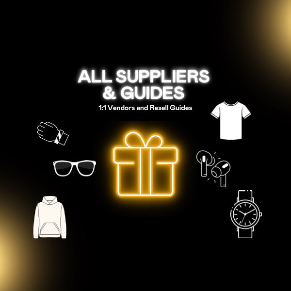 ALL SUPPLIERS BUNDLE & GUIDES *PASSING*