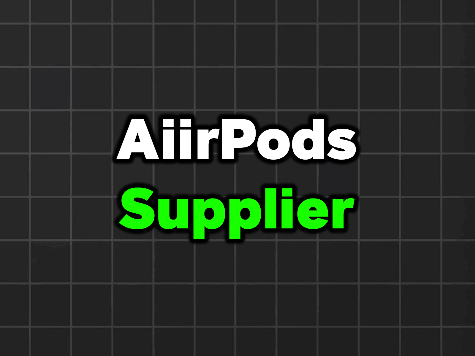 AiirPods Vendor