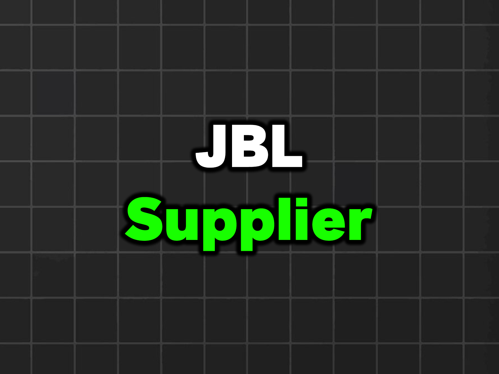 JBL Vendor