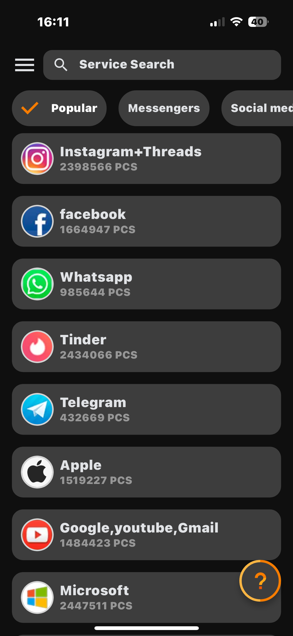 SMS-Aktiváló 
