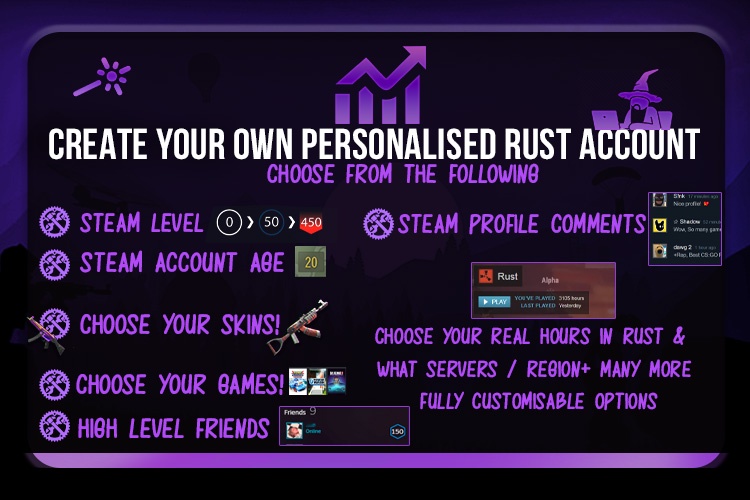 Custom Rust Account - Input $
