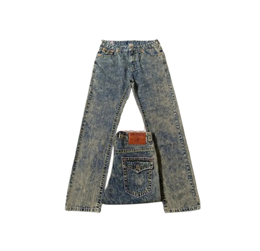 TR Jeans Light Blue x Yellow