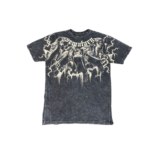 Afflctn x Semetary T-Shirt Black