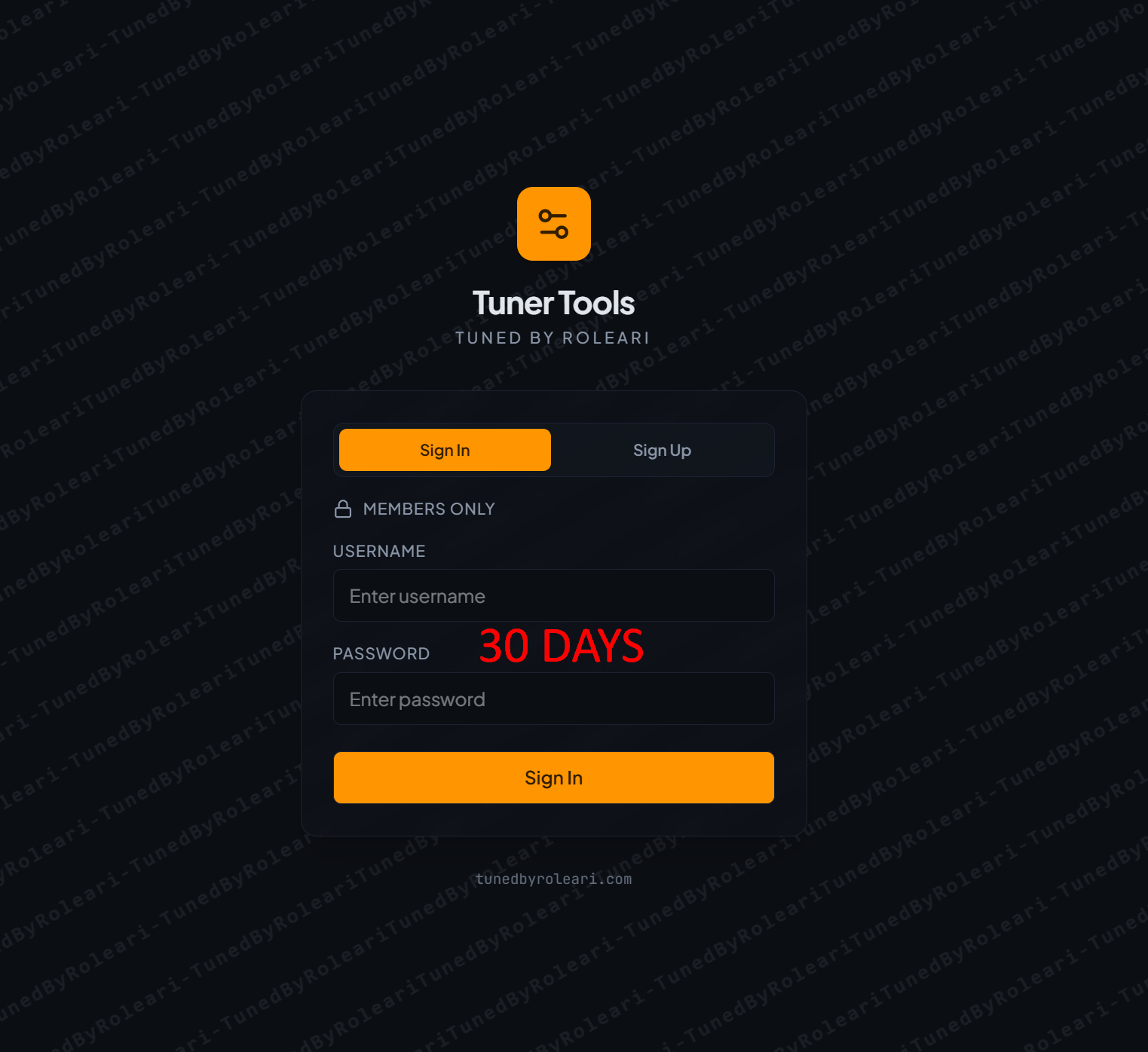 License Key Roleari Tools - 30 DAY 