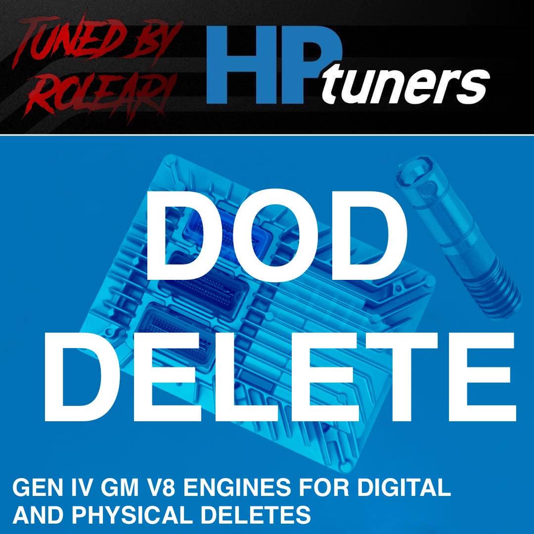 HPTuners - DOD Delete GM GEN IV