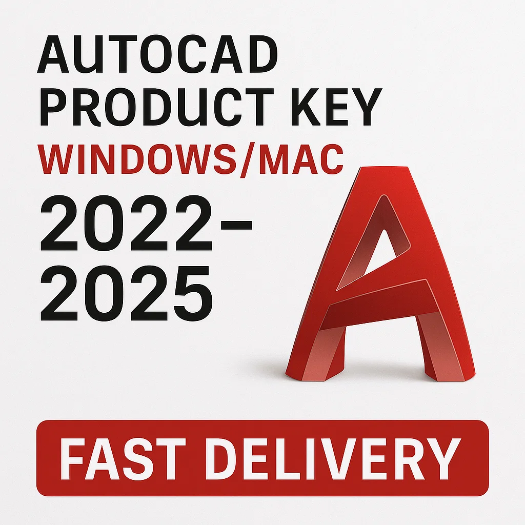 ✅ Exclusive: Autodesk AutoCAD Product Key – Windows/Mac (2022–2025) | Fast Delivery