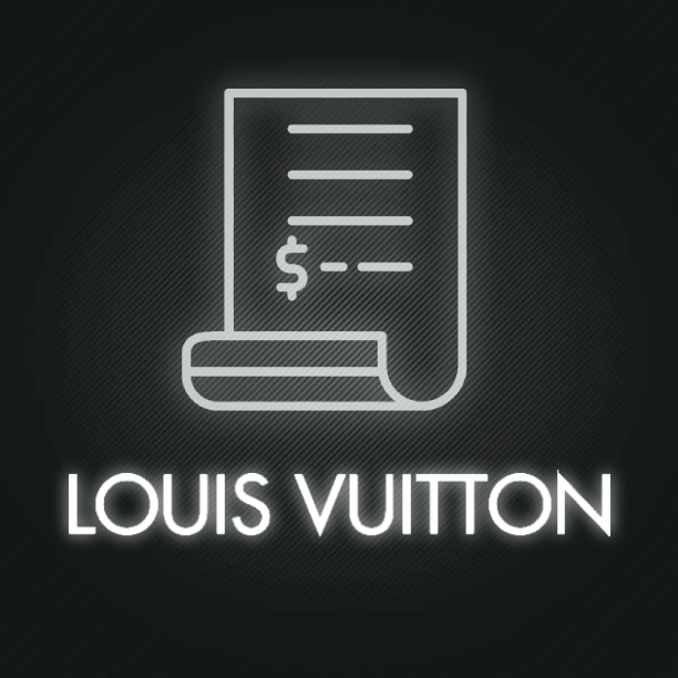 Louis Vuitton - Receipt Template