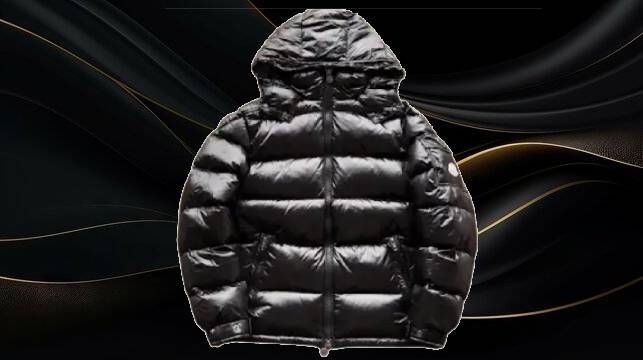 Moncler shiny jacket vendor
