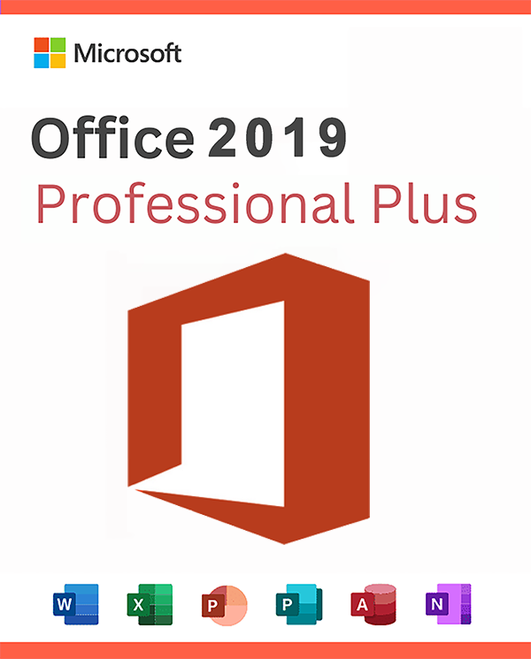 Microsoft Office 2019 Professional Plus – Genuine Key (1PC)