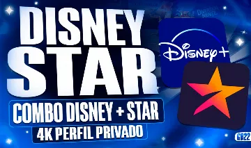 DISNEY PLUS + STAR PLUS PRIVATE PROFILE 30 DAYS