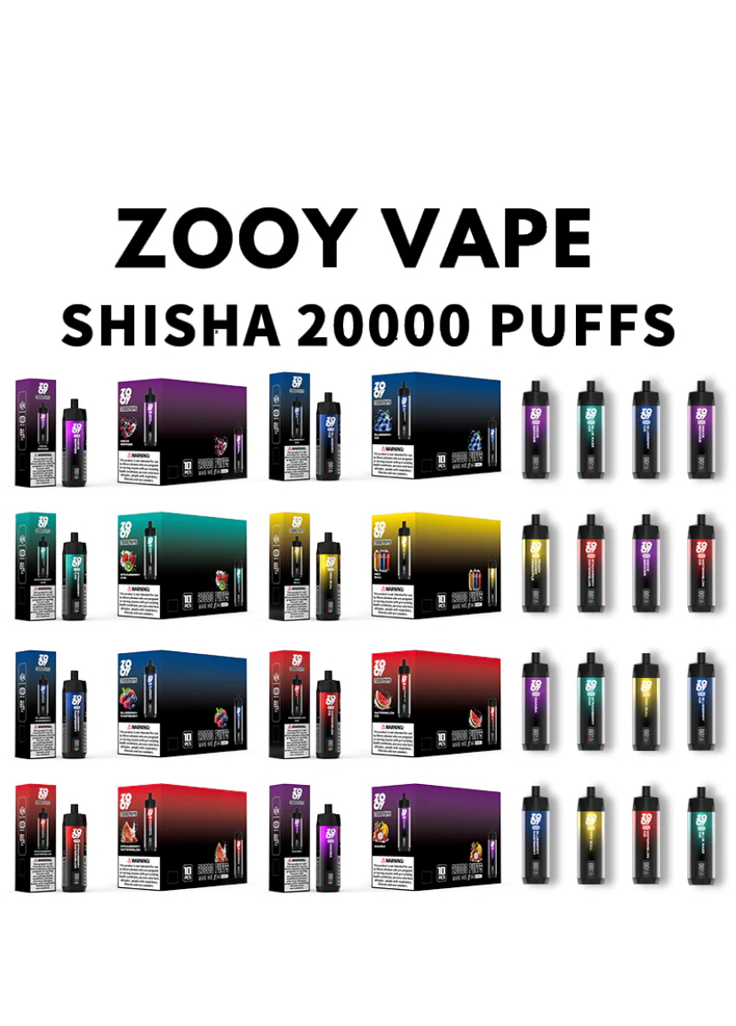 ZOOY 20k puff 29ml 5% BOX Ct 5