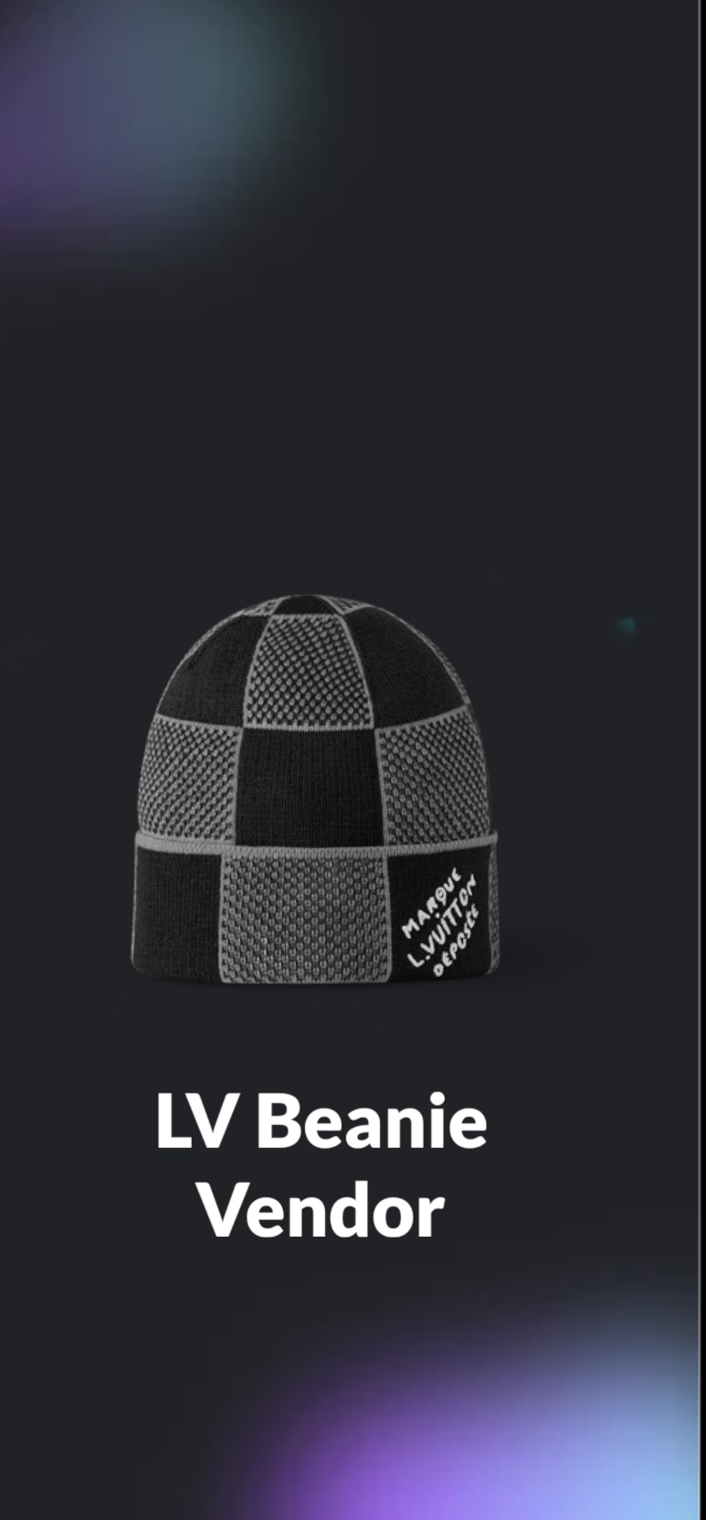 LV beanie vendor 