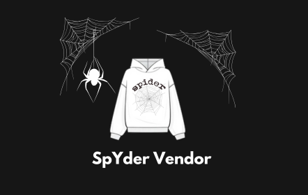 Spider Hoodie Vendor 
