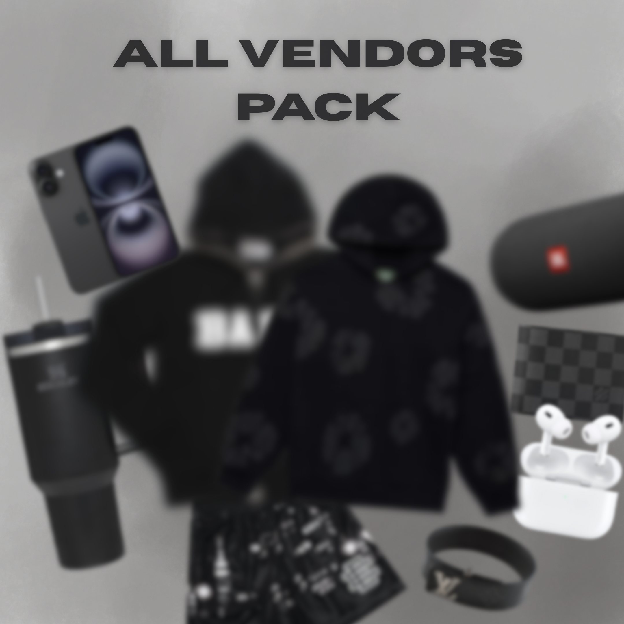 All vendors pack!