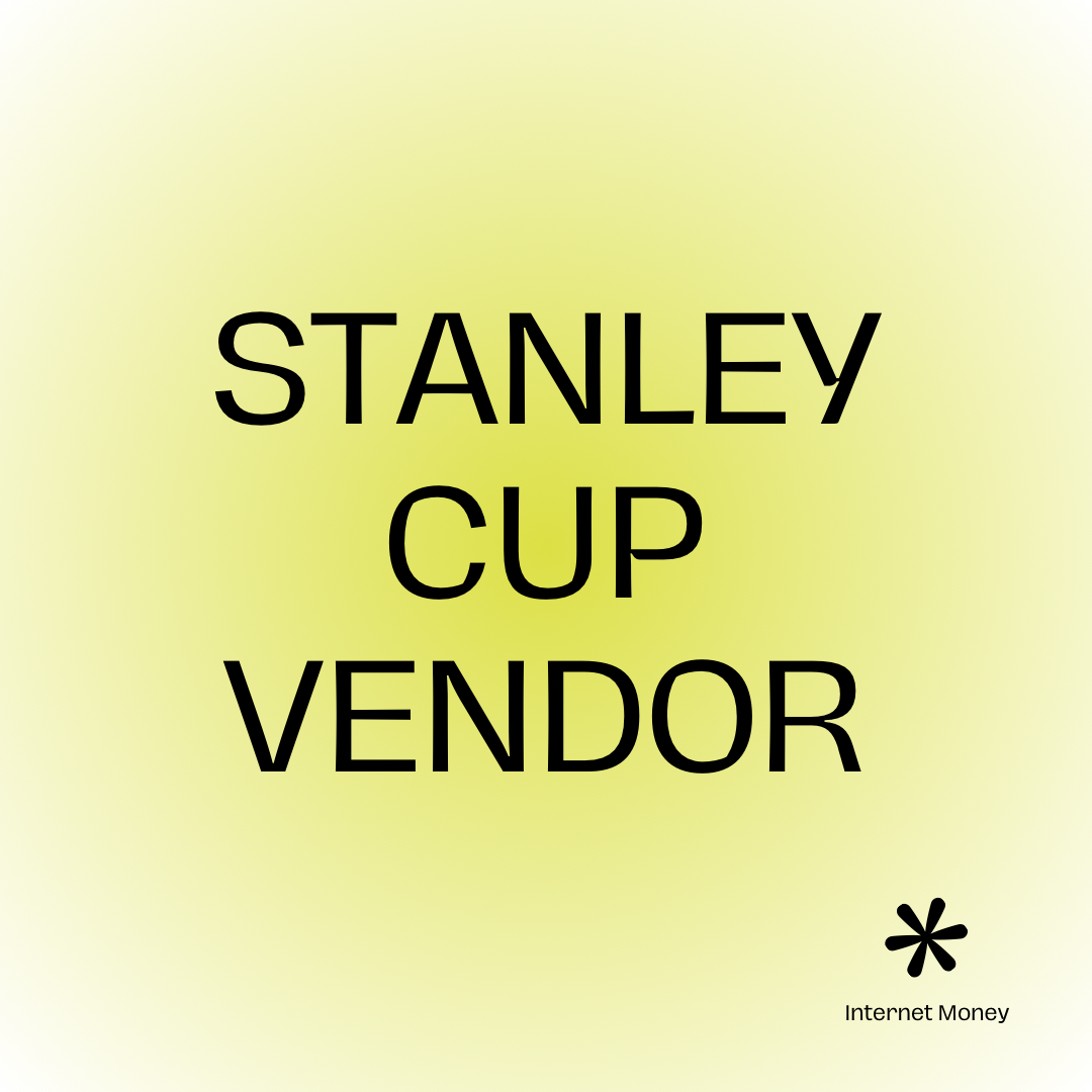 Stanley Cup Vendor