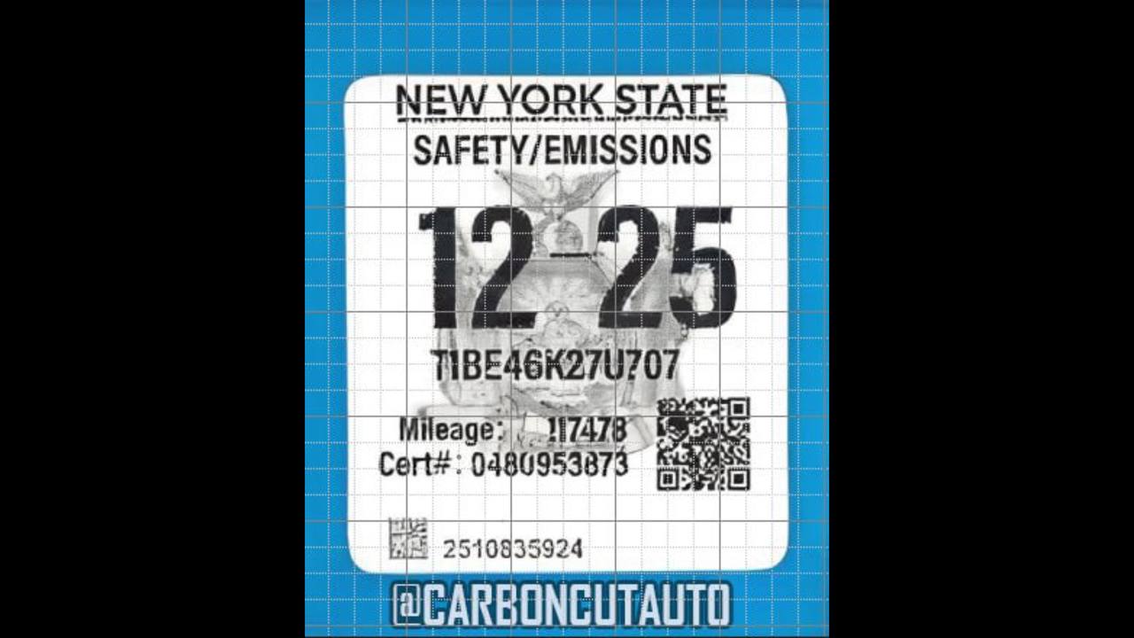 2025 Inspection Sticker