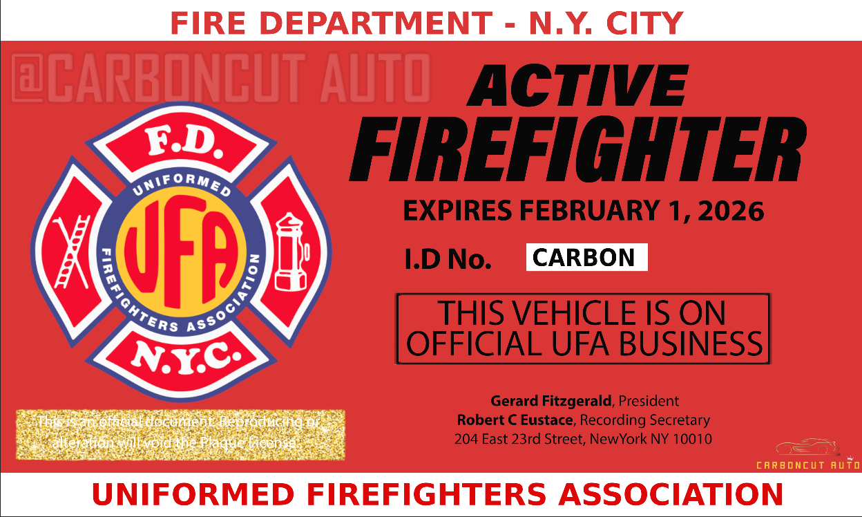 FDNY- Firefighter Parking Permit