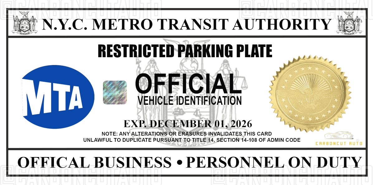 MTA - Parking Permit