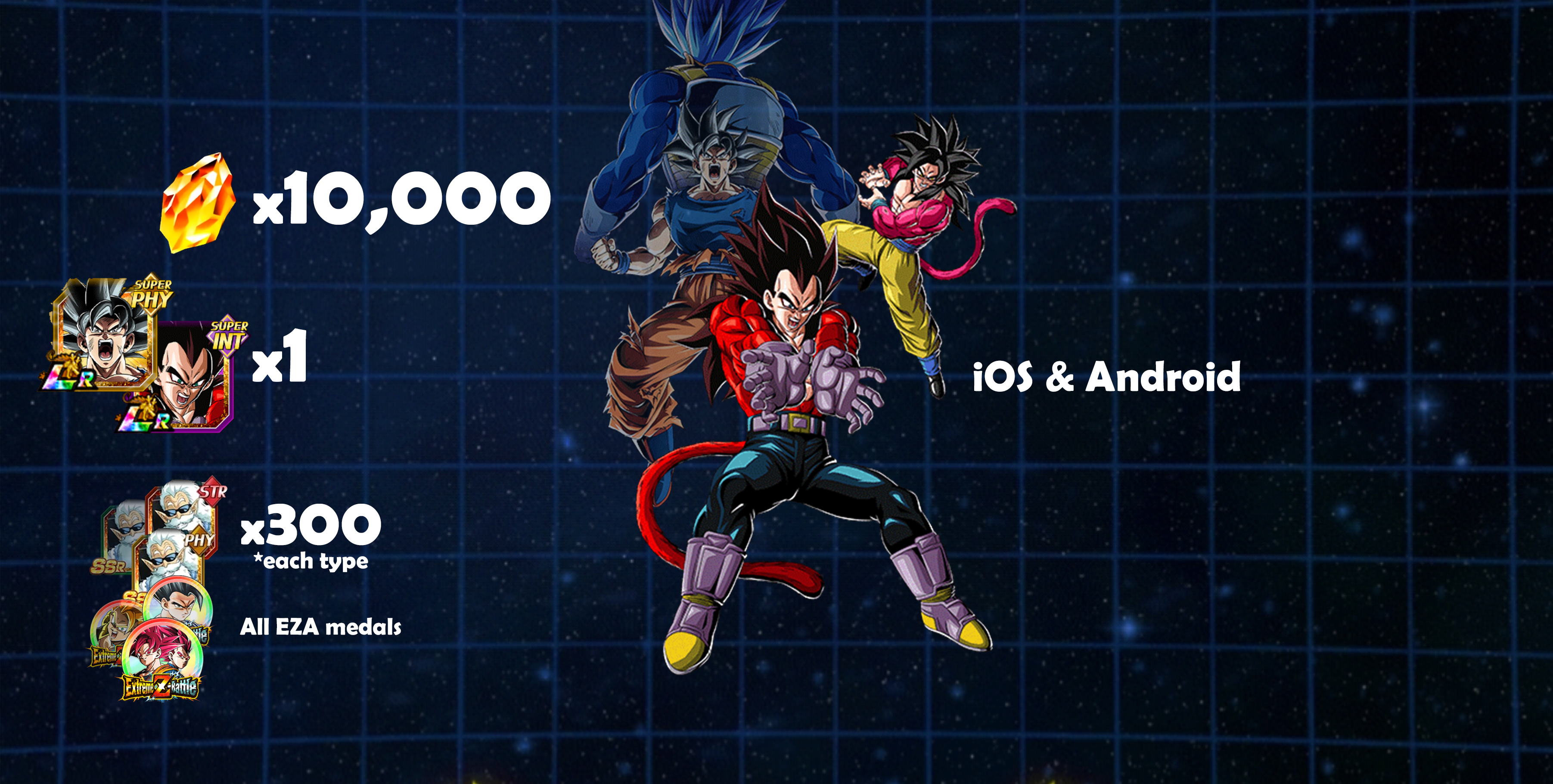 10,000 Dragon stones account + part 2 LRs 11th anniversary (Global)
