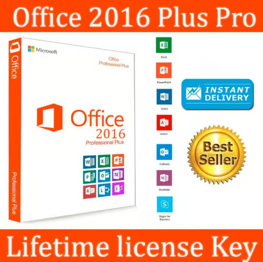 Key Activation Office 2016 Professional Plus - ONE TIME PAYEMENT
