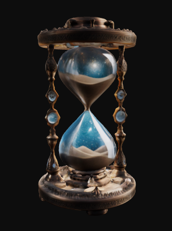 Eternal Hourglass 3D Model