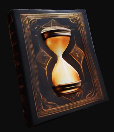 Mystical Hourglass Book