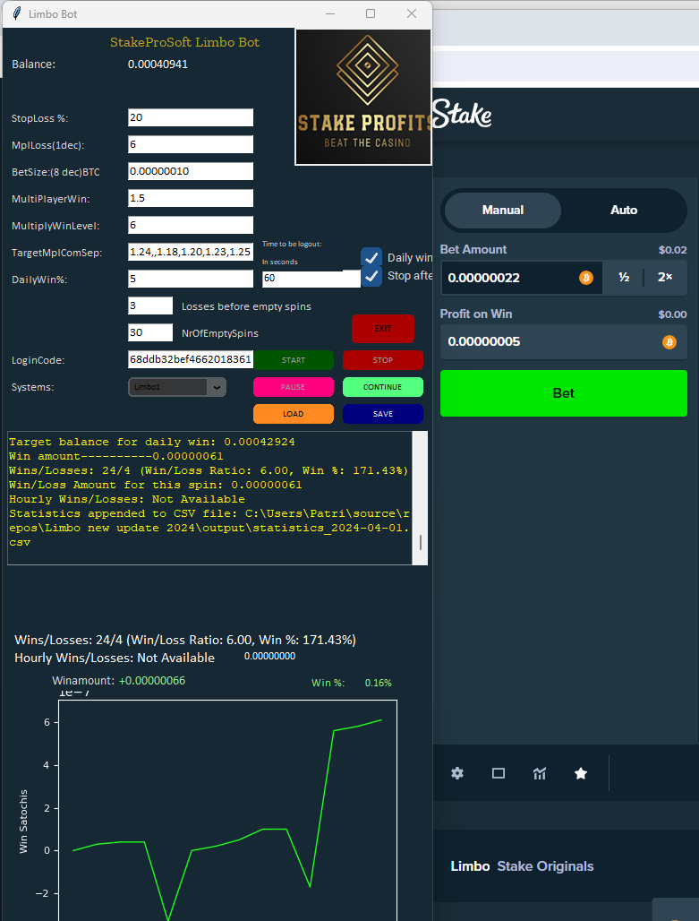 Stake Limbo bot 2025