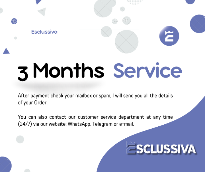 3-Months Service