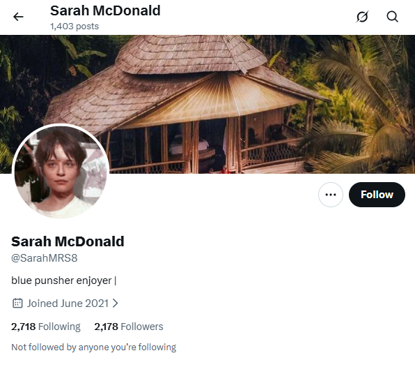 𝕏 2.1k @SarahMRS8