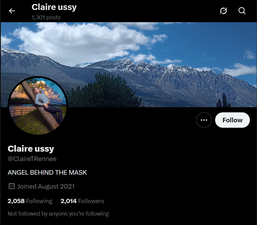 𝕏 2k @ClaireTRennee