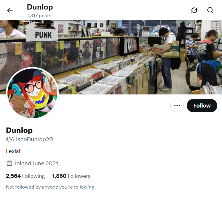 𝕏 1.8k @AlisonDunlop20