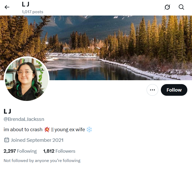 𝕏 1.8k @BrendaLJackssn
