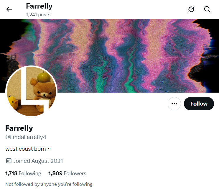 𝕏 1.8k @LindaFarrelly4