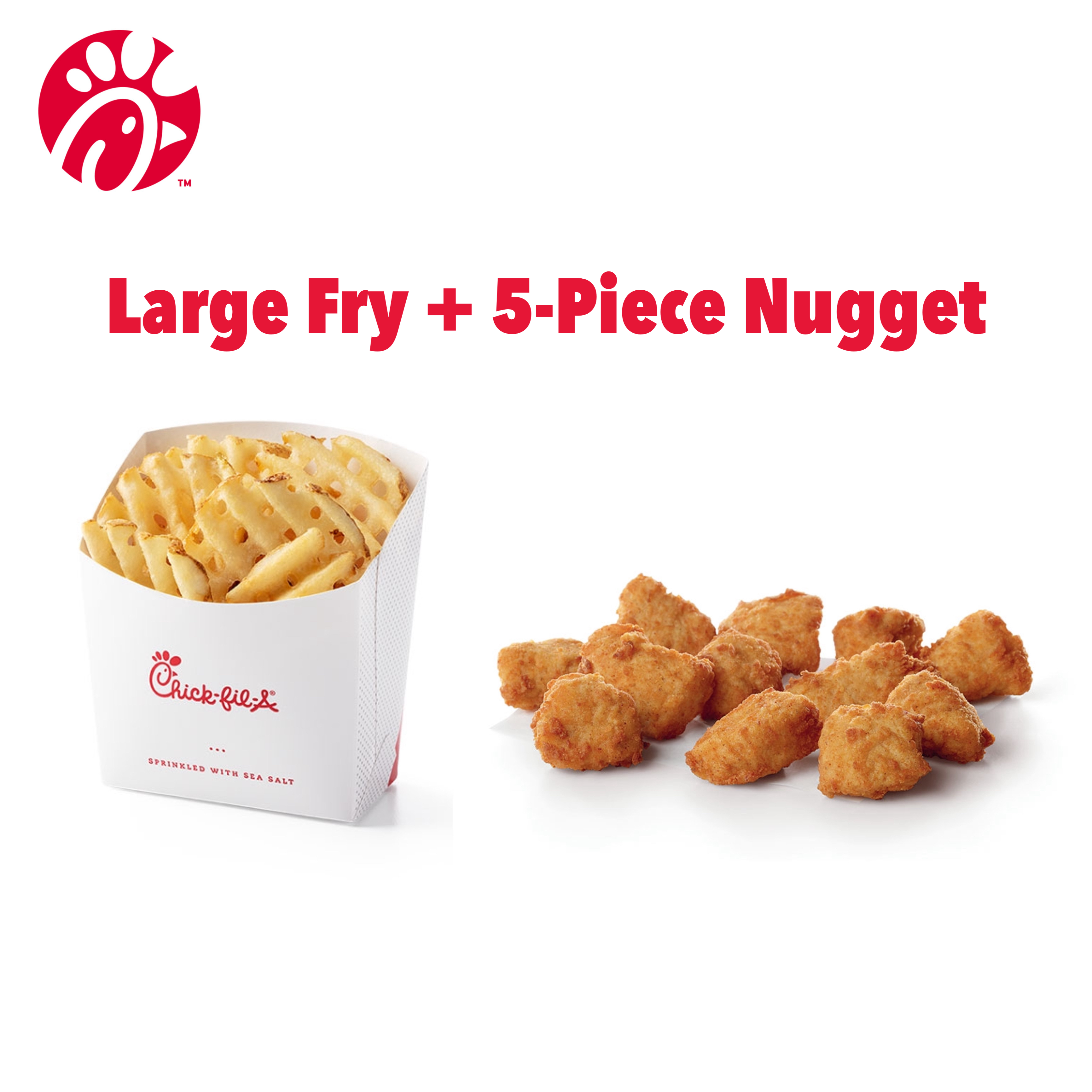 Large Fry + 5-Piece Nugget QR