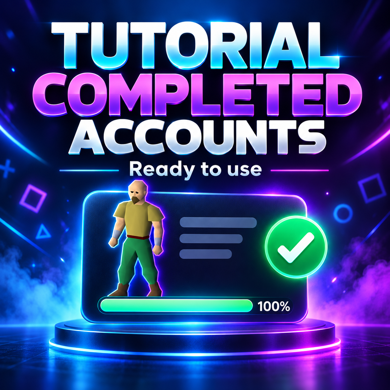 Tutorial completed account (Outlook)