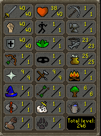 OTP 40 Jagex Launcher Base Melee Trade Unlocked ( 20 QP )