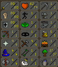 OTP 80 Jagex Launcher Base Melee Trade Unlocked ( 20 QP )