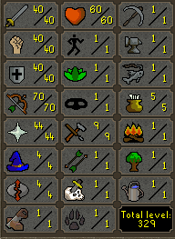 OTP 70 Range 40 Melee Jagex Launcher Trade Unlocked (Copy)