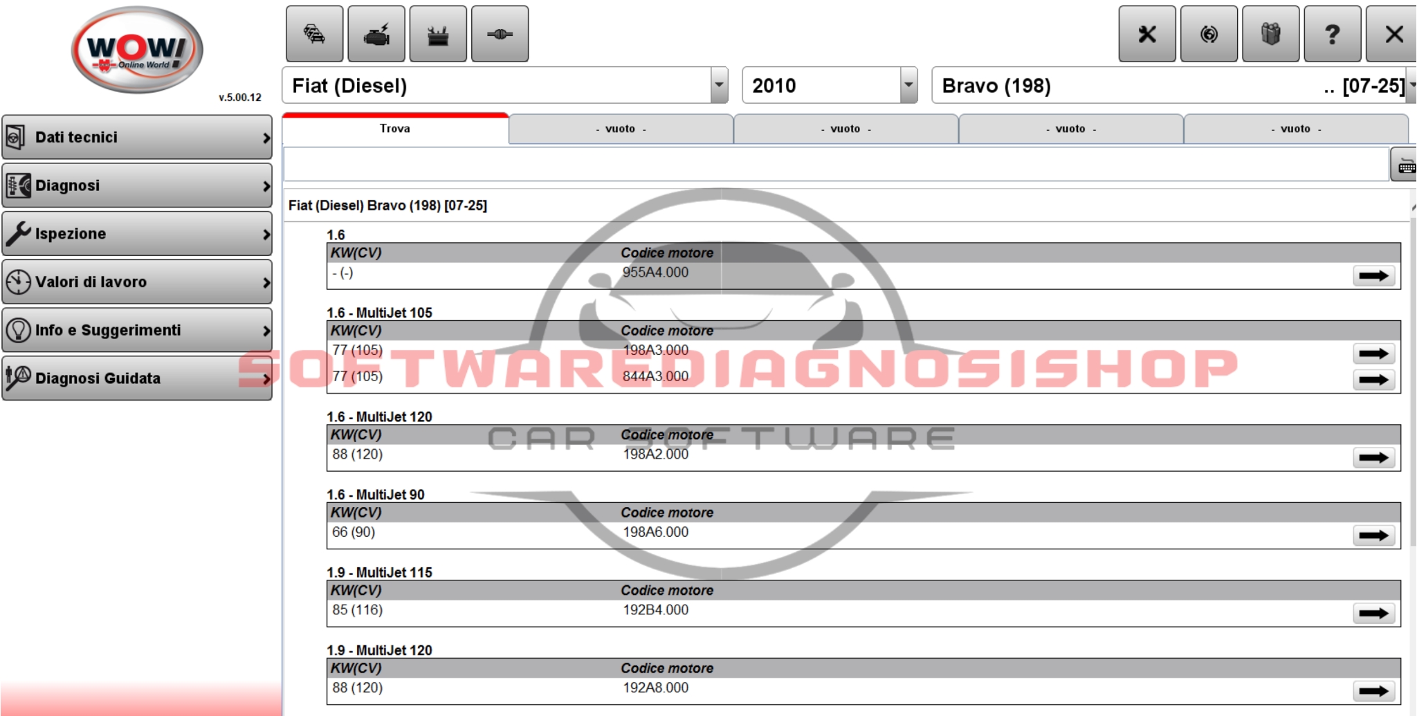Wow Wurth 5.00.12 Car Diagnostic Software Installazione multipla senza limiti
