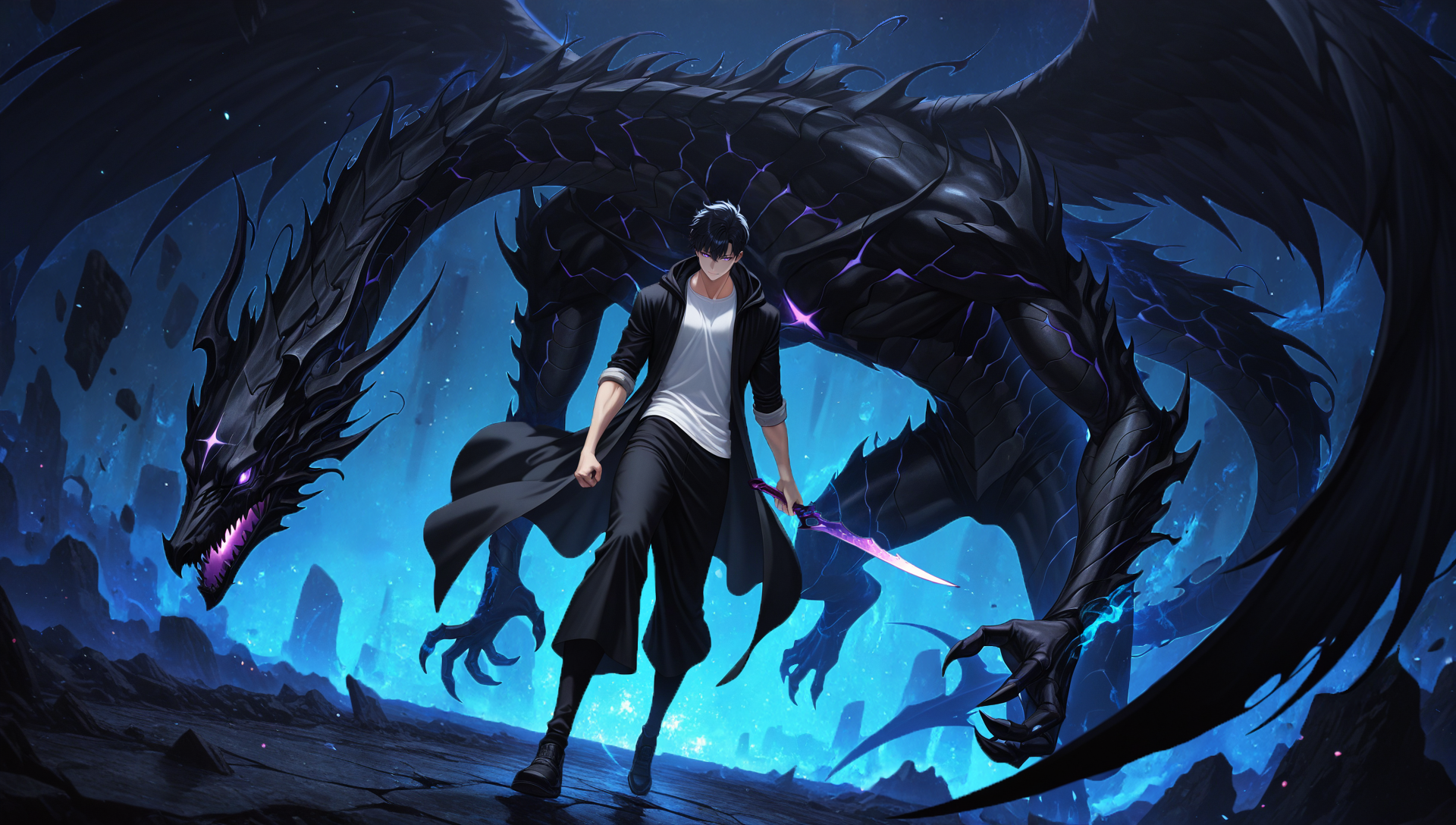 Sung Jin-Woo & The Shadow Dragon