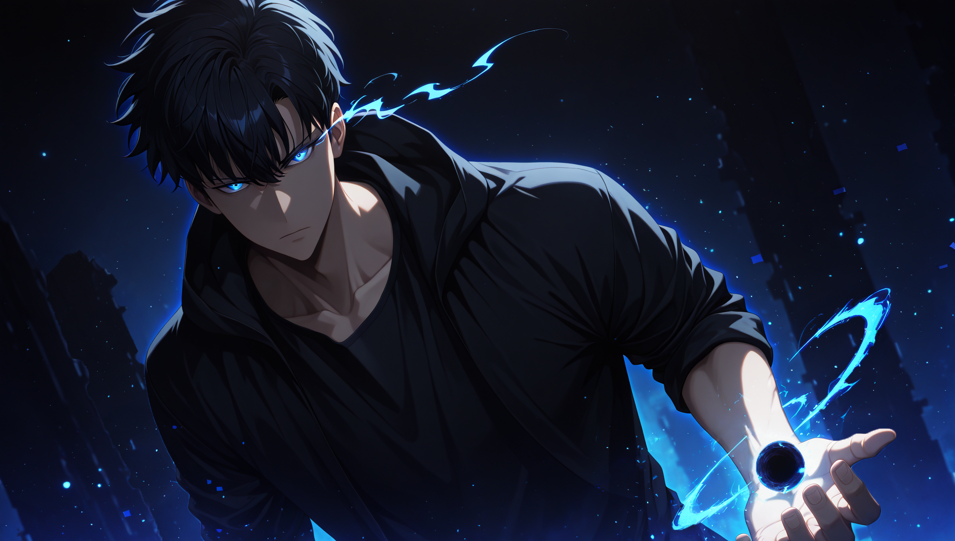 Sung Jin-Woo - Monarch's Power: Animated Fan Art