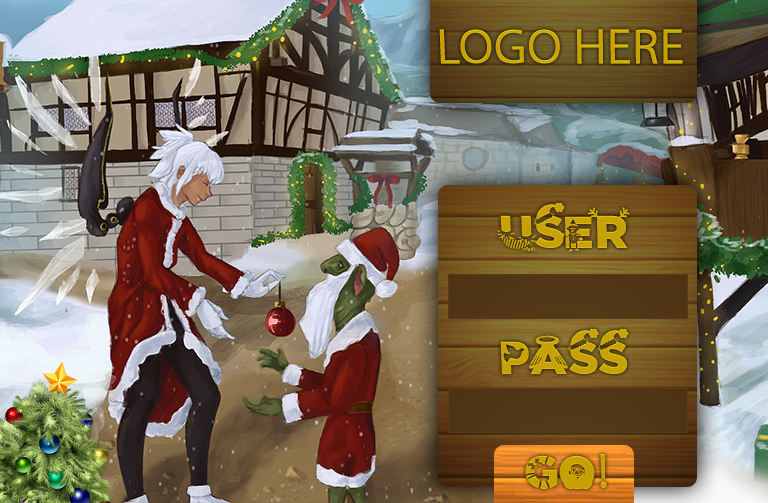 RSPS Login Premade Template Design #1