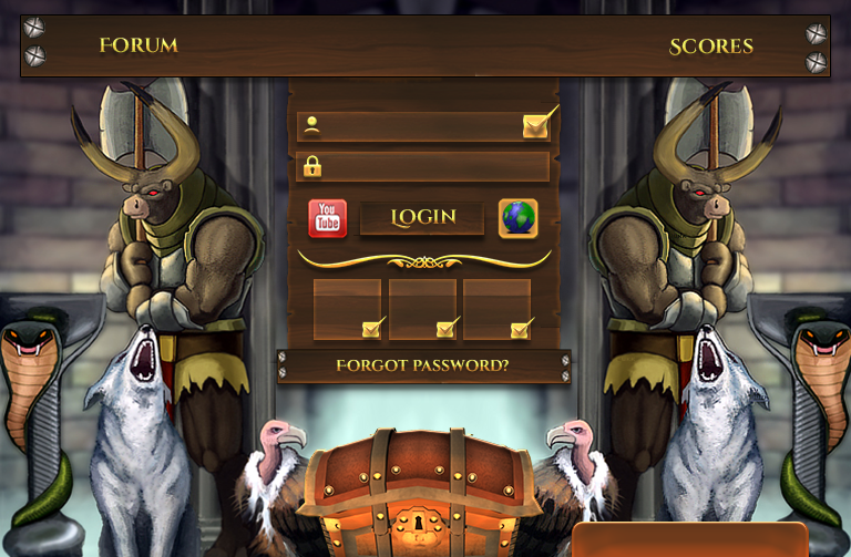 RSPS Login Premade Template Design #9
