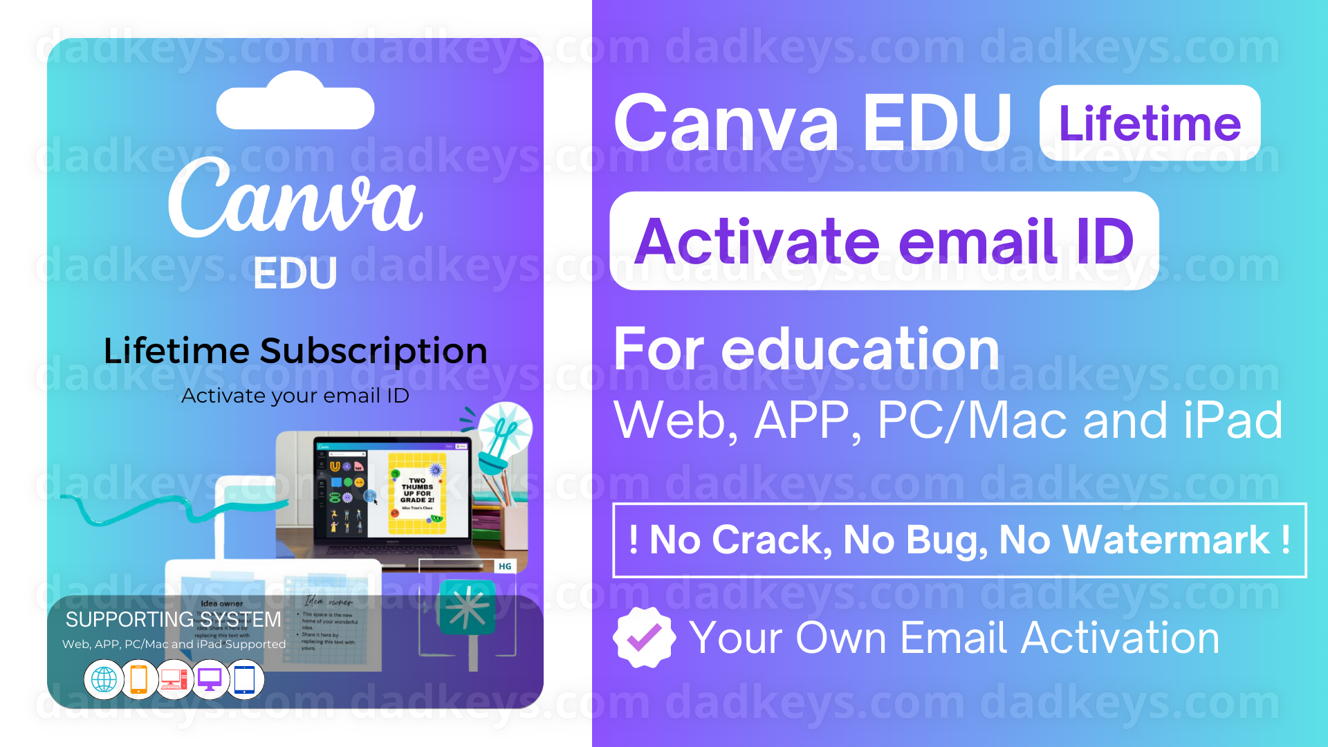 Canva EDU - Lifetime 