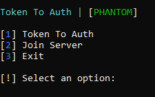 Discord Tokens To Auths + Auth Joiner