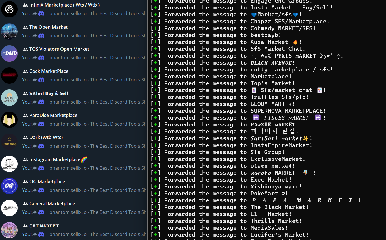Telegram Adbot/Message Forwarder