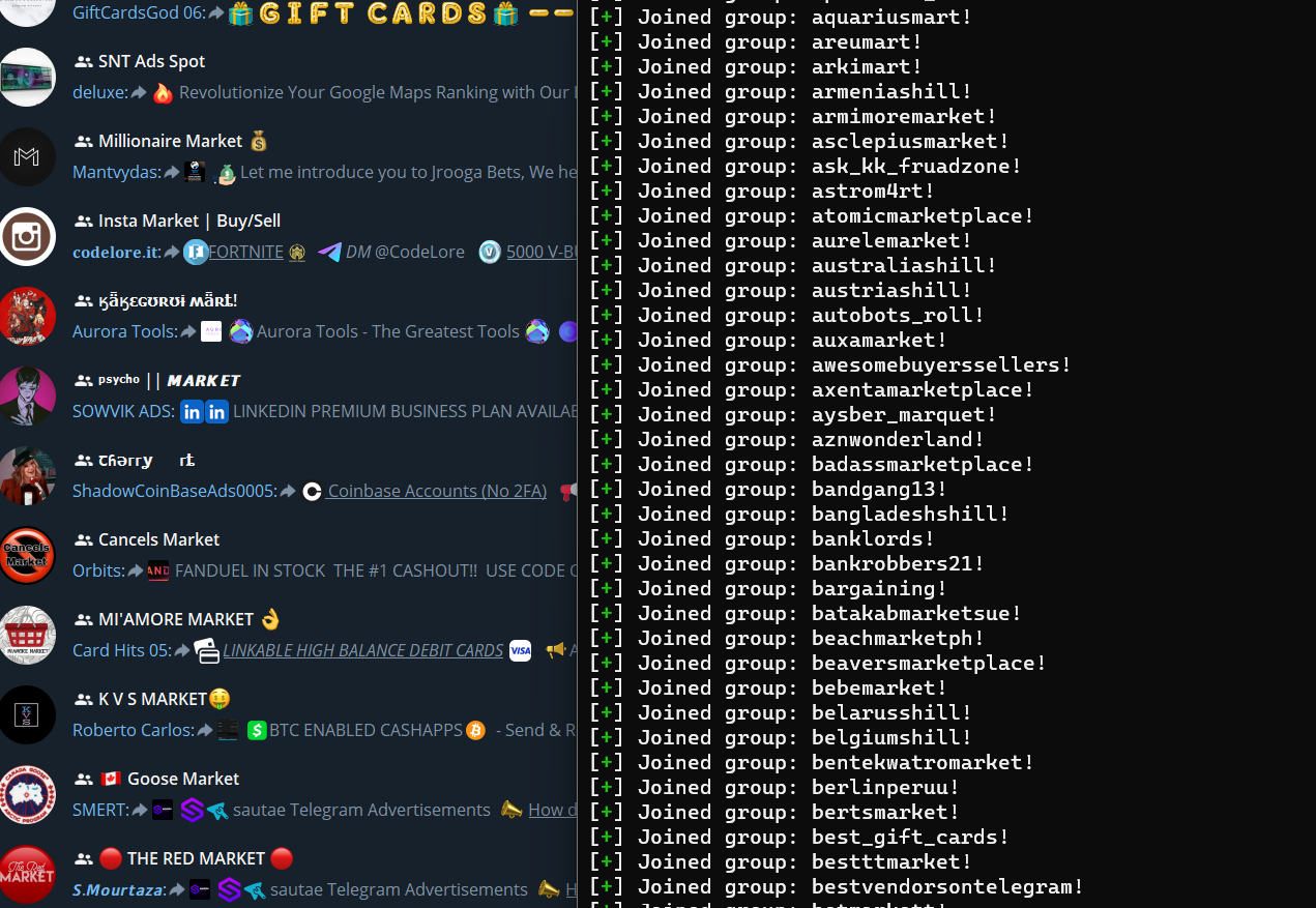 Telegram Group Joiner