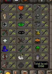 ✅(Jagex OTP)Toa Ready account 82Attk/85/str/85range/88mage/77pray 1250+TTL✅ (Copy 3)
