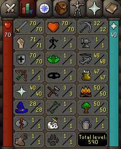 70-71-70 (590 total)