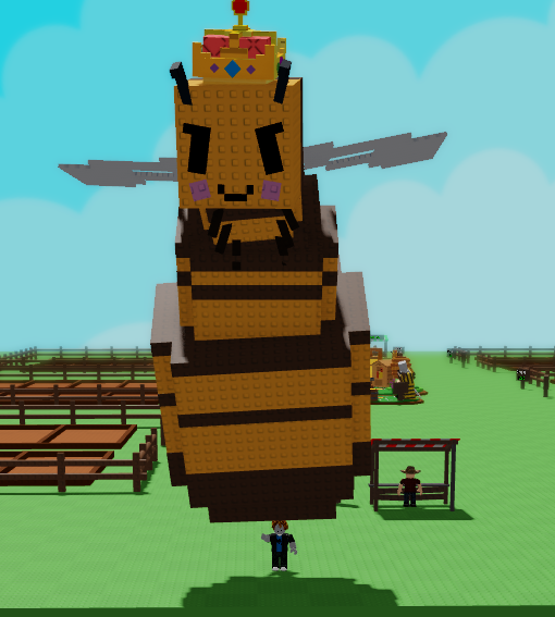 Huge Queen Bee [Grow A Garden] -- 1x Stock!